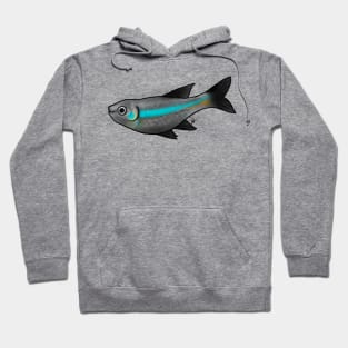 Fish - Tetras - Green Tetra Hoodie